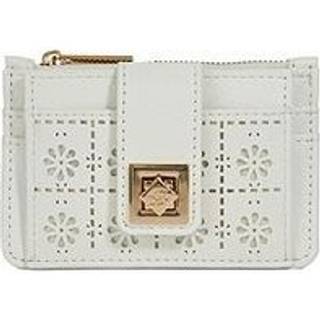 Dune London Dune London White Karra Turn Lock Card Holder Wallet