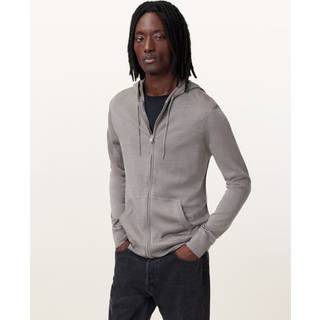 Allsaints Mode Merino Zip HættetrøjeMiddel