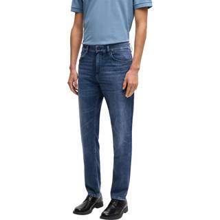 Regular fit Maine-jeans i blå italiensk denim