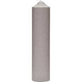 Rivièra Maison - RM rustic pillar candle, grey, 7x30cm