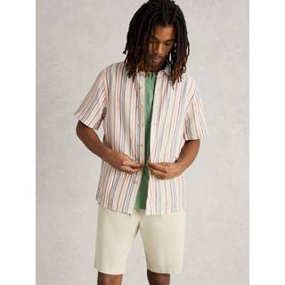 White Stuff White Stuff Multi Keswick Stripe Linen Shirt