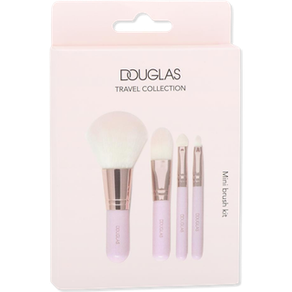 Douglas Collection Douglas Accessoires Tilbehør Mini børstesæt 1x Foundation-Pinsel + 1x Puder-Pinsel + 1x Lippen-Pinsel + 1x Schaumapplikator 4 Stk. (24,00 kr / 1 stk.) - 4 Stk.