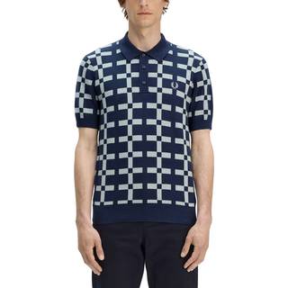 Fred Perry Herren Polo-Shirt blau