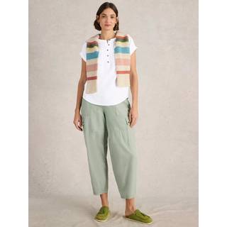 White Stuff White Stuff White 100% Cotton Beth Shirt