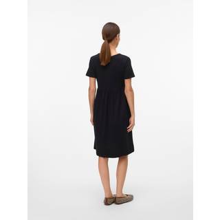 MamaLicious Mia ss skater kjole - BLACK