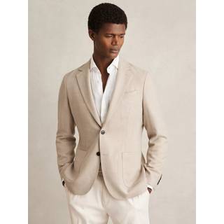 Reiss Stack Slim Fit EnkeltradetBlend Tekstureret Blazer50 Almindelig (UK 40 R)