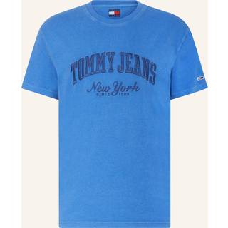 T-shirt Tommy Jeans Regular Vintage Vars Tee Blue L - Blue - L