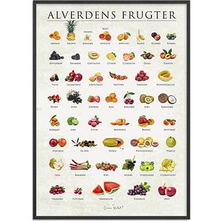 Alverdens frugter - 50x70 cm