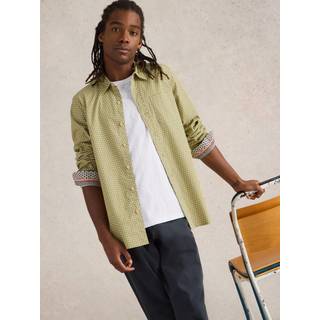 White Stuff White Stuff Green Mini Flower Printed Shirt