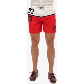 Superdry Superdry Red Nautical Logo 17 Swim Shorts