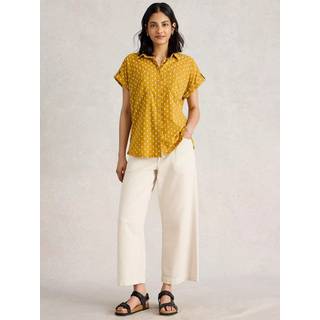 White Stuff White Stuff Yellow Ellie Cotton Shirt