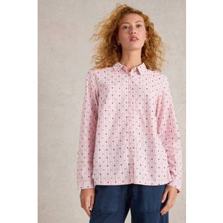 White Stuff White Stuff Red Sophie Cotton Shirt