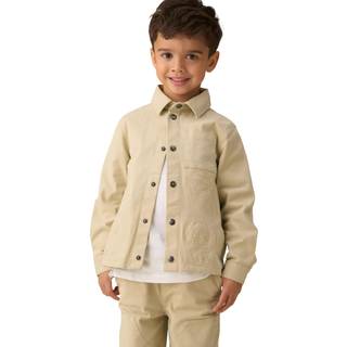 Angel & Rocket Angel & Rocket Cream Tyson Casual Embroidered Jacket