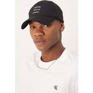 Twill Logo Cap - Black - One Size