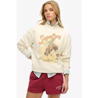 Superdry Souvenir Graphic Loose Crew 100% Bomuld Sweat SkjorterEU 38 (UK 10)