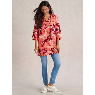 White Stuff White Stuff Red Blake 100% Linen Tunic