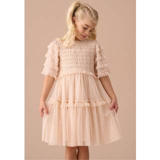 Angel & Rocket Angel & Rocket Pink Beau Embroidered Boho Dress
