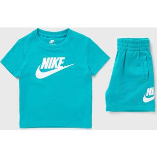 Nike Nike Blue Cactus Little Kids Club T-Shirt and Shorts Set
