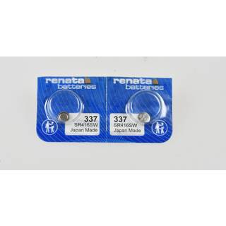 10 Stk. Renata 337 urbatteri (Low Drain)