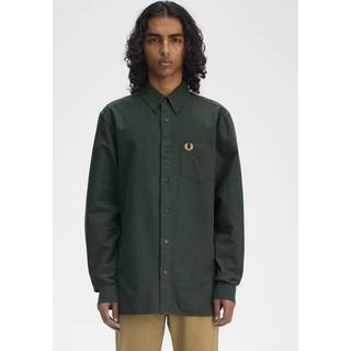 Fred Perry Herren Hemd grün