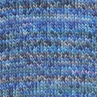 Footprints garn fra Lang Yarns - Blåmeleret