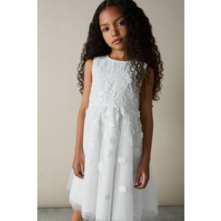 Reiss Reiss Clementine Tulle Blomster -broderet brudepige Kjole - 9 - 10 år (134 - 140cm)