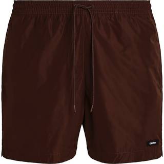Medium Drawstring Swim Shorts - CK Essentials - Brown - L