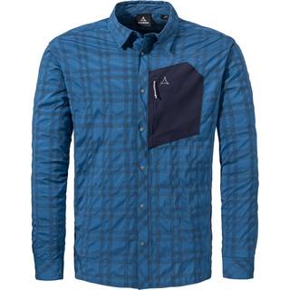 Schöffel Shirt Style Dynkur Skjorte Herrer størrelse 46 farve blå