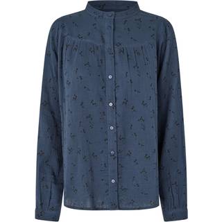 Lollys Laundry Skjorte - Nicky - Dark Blue