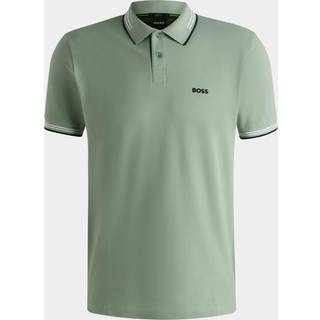 BOSS Green Herren Polo-Shirt grün Slim Fit