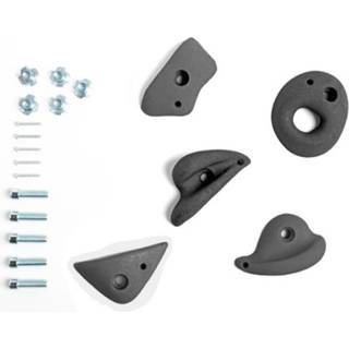 Klatregreb medium (inkl skruer) - Antracit, 5 stk