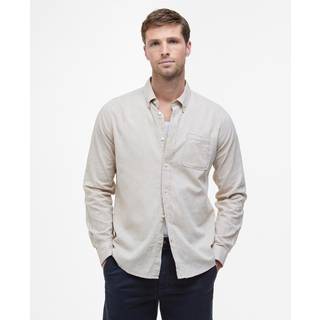 Barbour Lifestyle Nelson Linen/Cotton Shirt Stone
