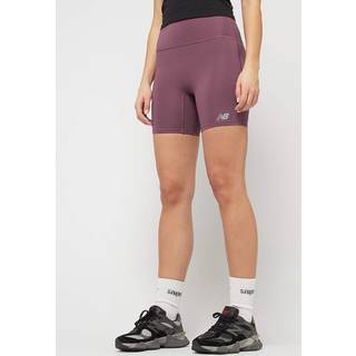 NB Script High Rise Shorts Purple