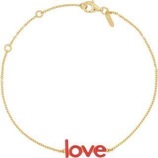 Keywords chain bracelet gold plated