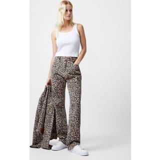 French Connection French Connection Animal Print 100% Cotton Charlie Printed Straight Jeans
