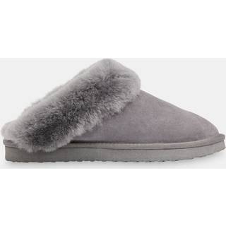 Whistles Whistles Grey Emilia Cuff Slippers