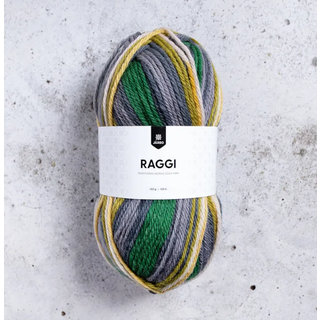 Järbo Raggi 100g 15234 Concrete Jungle Indhold: 70% superwash uld, 30% polyamid Vægt/længde: 100 g = ca. 150 meter Anbefalede strikkepinde: 4.50 mm Strikkefasthed: 10 x 10 cm = ca. 18 m x 24 p Anbefalet hæklenål: 4.50 mm Hæklefasthed: 10 x 10 cm = ca. 14 fm x 17 p Vask: Maskinvask 40°C / Tørres fladt / Brug ikke skyllemiddel.