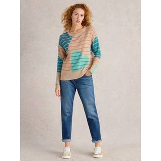 White Stuff White Stuff Natural Olive Heart Jumper