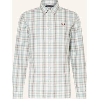 Fred Perry Oxford Long Sleeve Shirt White