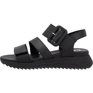 Rieker Rieker Womens Hook & Loop Sport Black Shoes