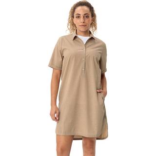 Vaude Women's Redmont Dress Kjole Damer størrelse 40 farve beige