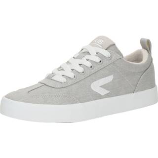 HUB Women's Miami Canvas Sneaker Damer størrelse 41 farve grå/hvid