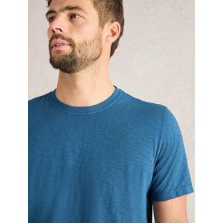 White Stuff White Stuff Blue Abersoch Short Sleeve 100% Cotton T-Shirt