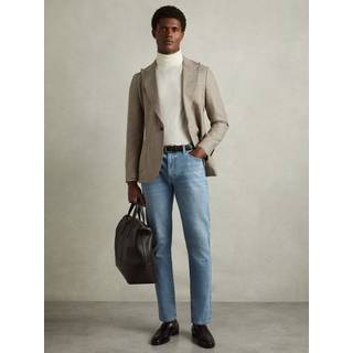 Reiss Reiss Light Blue Wash Picton Cotton-Stretch Slim-Fit Jeans