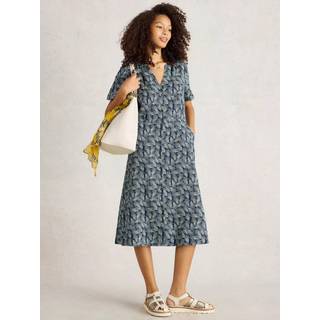 White Stuff White Stuff Blue Linen Dress