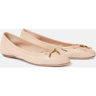 ChloÃ© Iris leather ballet flats - pink - EU 38
