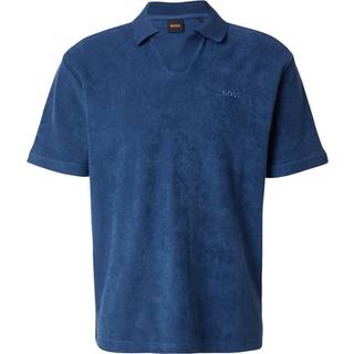 BOSS Orange Herren Polo-Shirt blau