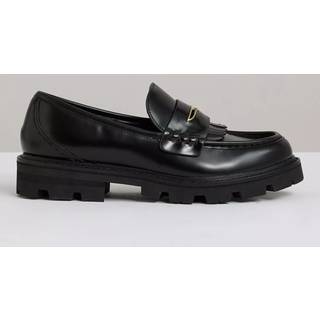 Reiss Lianna Læder Frynsede Chunky Penny HytteskoEU 39 (UK 6)