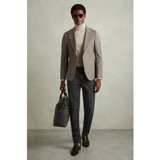 Reiss Reiss Washed Black Maddison Tapered Slim-Fit Jeans