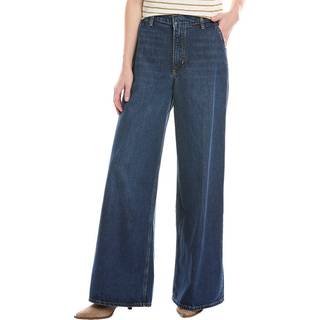 Frame High-rise wide-leg jeans - blue - 34